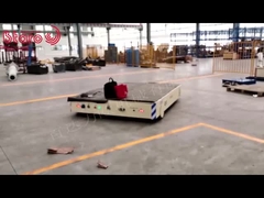 8 टन स्टेनलेस स्टील प्लेटफार्म इलेक्ट्रिक कार्ट परिवहन उपकरण सामग्री हस्तांतरण ट्रॉली