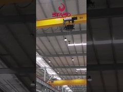 वर्कशॉप 1-10 टन सिंगल गर्डर ईओटी ओवरहेड क्रेन यूरोपीय मानक ओईएम इलेक्ट्रिक ट्रैवलिंग क्रेन