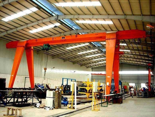 कार्यशाला के लिए एंटी टिपिंग 5m-35m स्पैन सिंगल गर्डर गैन्ट्री क्रेन
