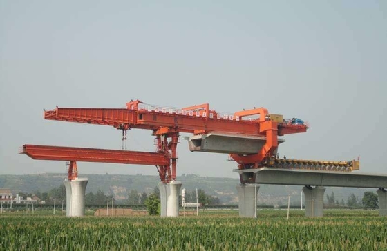 हाई स्पीड रेलवे 250-300 टन ब्रिज इरेक्टिंग मशीन निरंतर