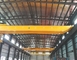 वेयरहाउस के लिए सेफ्टी 15M स्पैन डबल गर्डर ओवरहेड क्रेन 15 टन ब्रिज क्रेन
